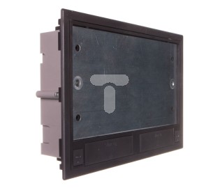 Kontakt-Simon Connect Puszka SF podłogowa sześciokrotna 12xK45 + 2xSM302/9 szary grafit SF670/14