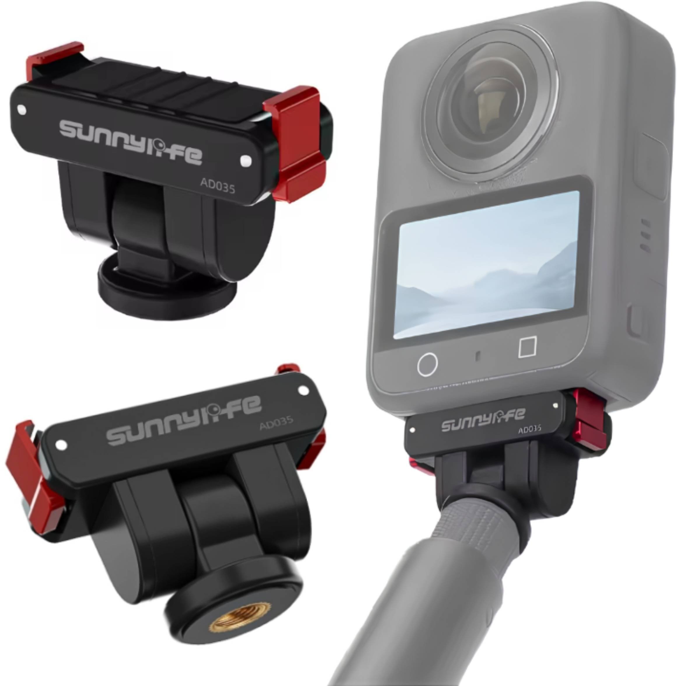 ADAPTER MAGNETYCZNY 180 STOPNI UCHWYT 1/4'' DO DJI OSMO 360 / ACTION 5 PRO / 4/3/2