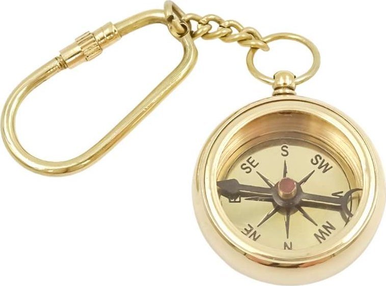 Breloczek Giftdeco Brelok Kompas Metalowy NC2050