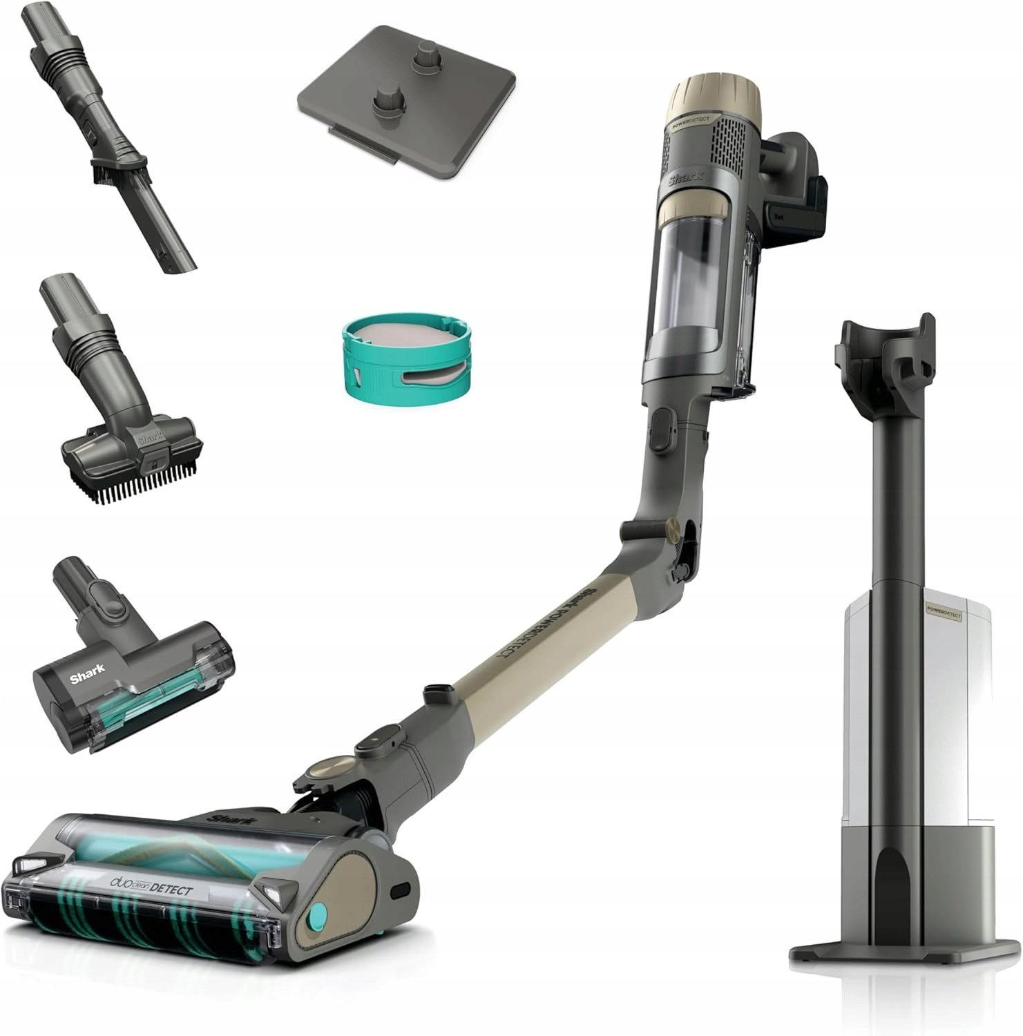 Shark PowerDetect Odkurzacz akumulatorowy ze stacją 70min pracy