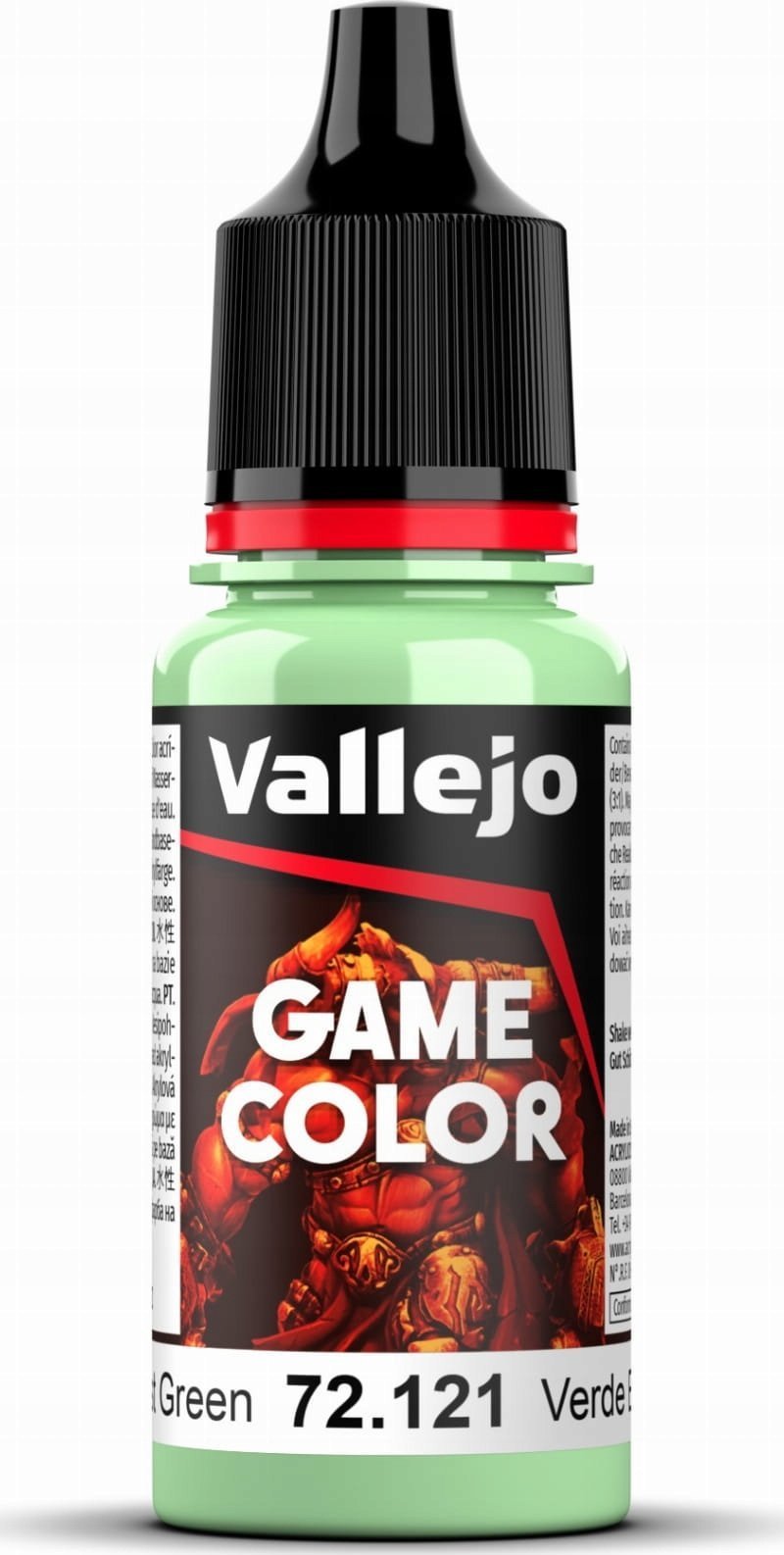 Vallejo Vallejo: 72.121 - Game Color - Ghost Green (18 ml)