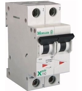 Eaton Wyłącznik nadprądowy FAZ-B25/2 2P B 25A 15kA AC - 278736