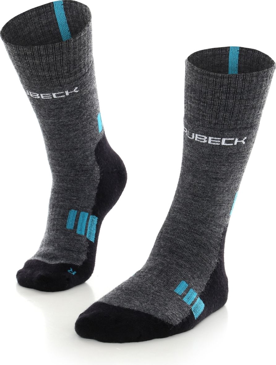 Brubeck Skarpety damskie Trekking Light grafitowe r. 39-41 (BTR002/W)