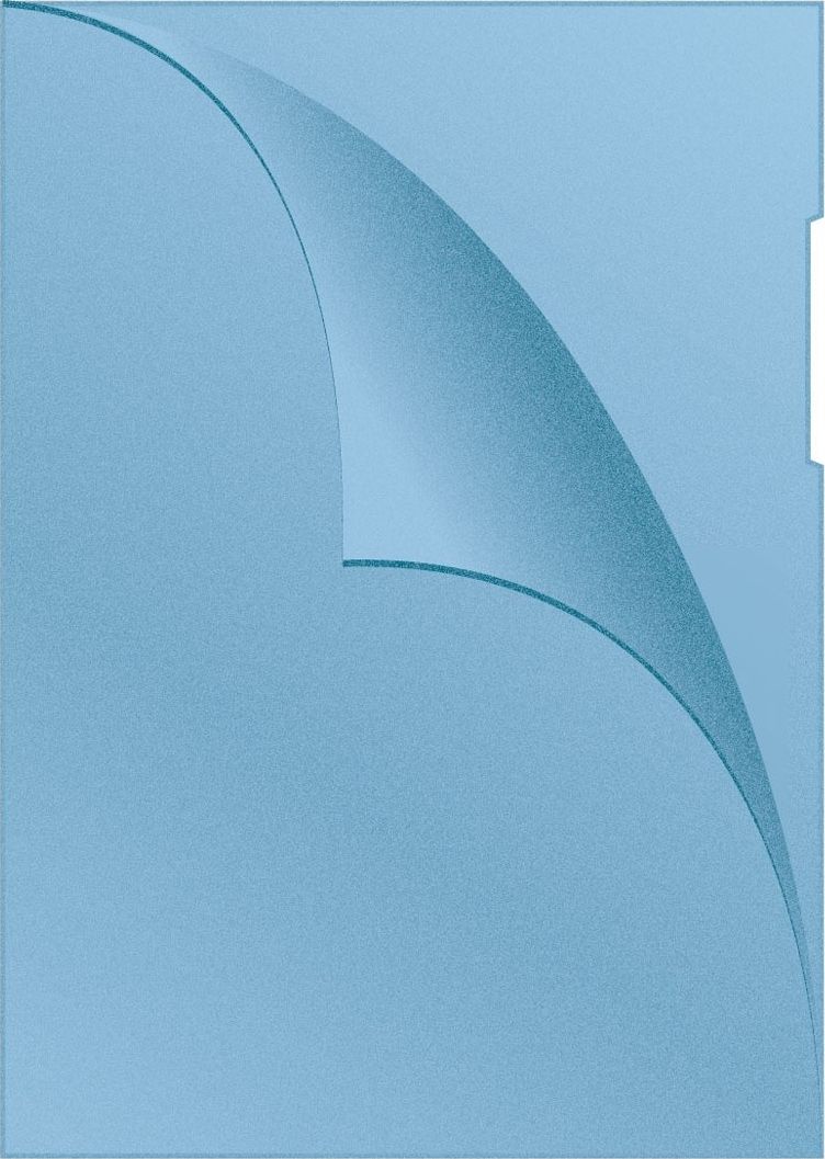 Q-Connect OBWOLUTA Q-CONNECT TYPU L, PP, A4, GROSZKOWA, 120MIKR.,NIEBIESKA KF00307