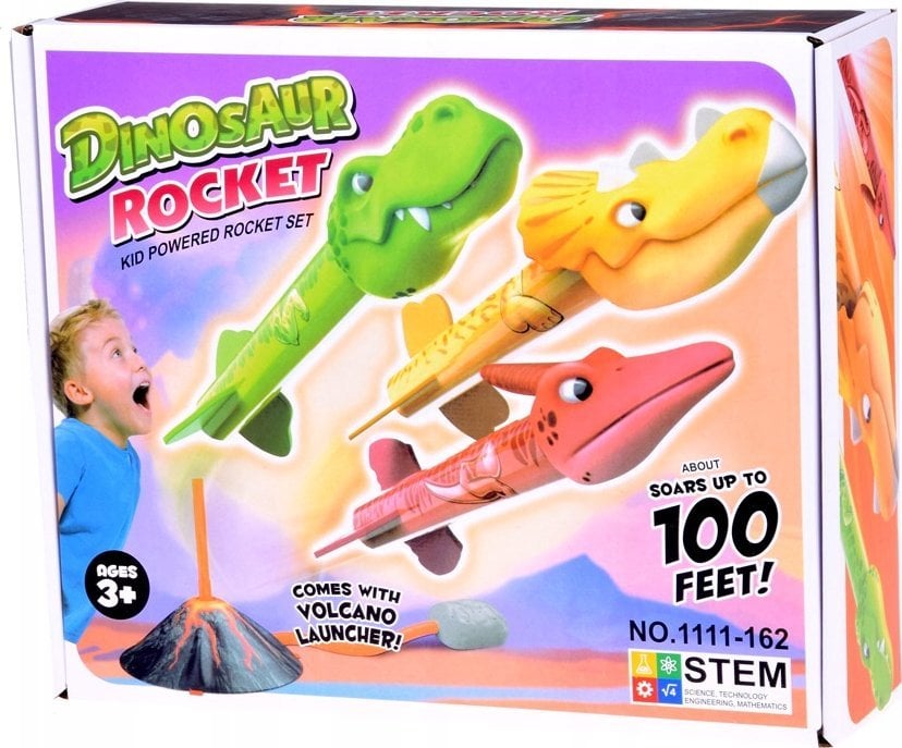 Jokomisiada Zestaw Wulkan Wyrzutnia Dinozaurów rakieta armata katapulta ZA5006