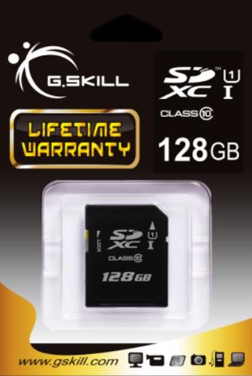 Karta G.Skill SDXC 128 GB + 128 GB Class 10 UHS-I (FF-SDXC128GN-U1)
