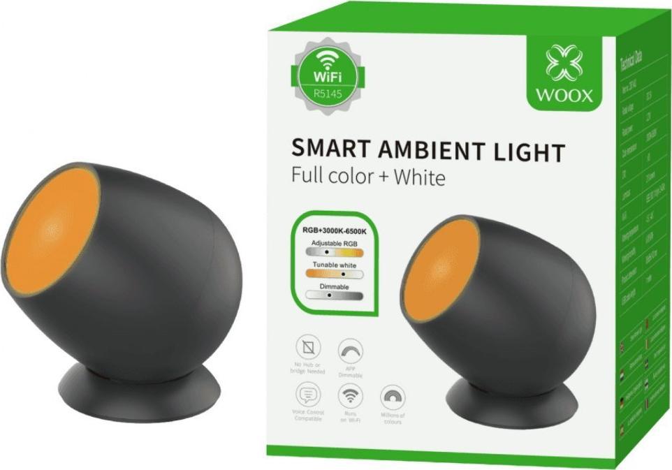 Woox WOOX R5145 Inteligentny smart reflektor wewnętrzny WiFi LED 2,2W RGB