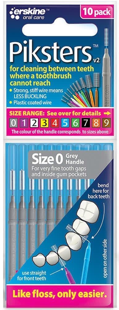 PIKSTERS SZCZ.M/Z SIZE.0 - SZARE (ISO 1