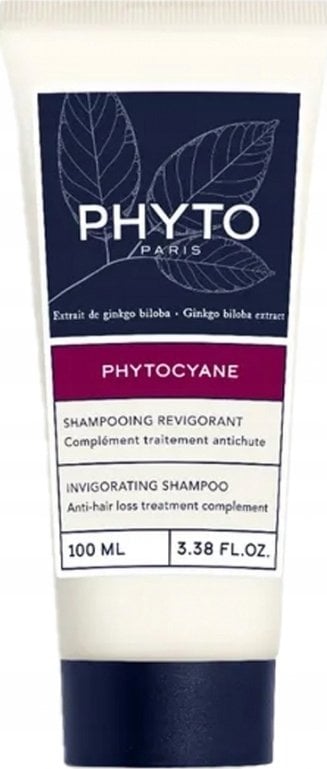 Alkotest PHYTO_Cyane Revitalising szampon do włosów 100ml