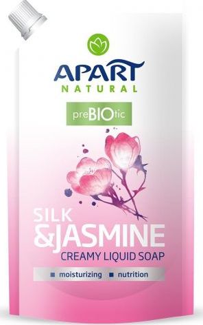 Apart Natural Mydło w płynie Prebiotic Jedwab i kwiat jaśminu 400ml