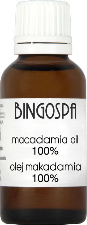 BingoSpa Pięć Zastosowań Olej makadamia 100% BingoSpa 30ml