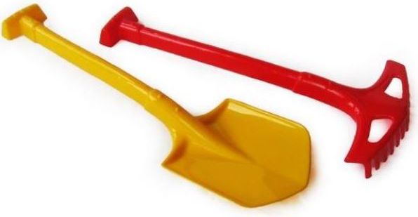 Marioinex Łopatki + grabki, Zuch - MARIO 138