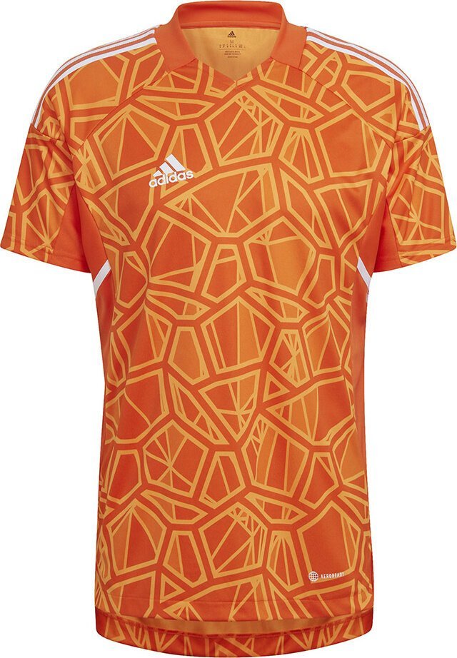 Adidas Koszulka męska Condivo 22 Goalkeeper Jersey Short Sleeve pomarańczowa HB1621 XL