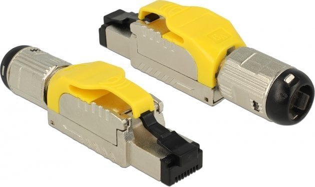 Delock DELOCK RJ45 wtyk konfekcjonowany. Cat6A Metall wykończony.