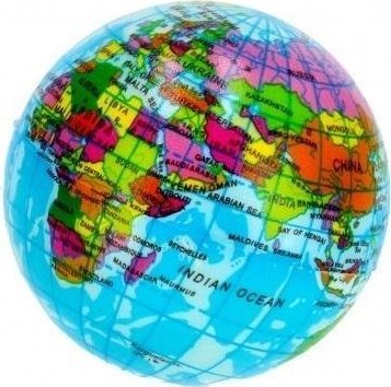 Mega Creative PILKA ANTYSTRES 7CM MC SPORT GLOBUS 24/288/576