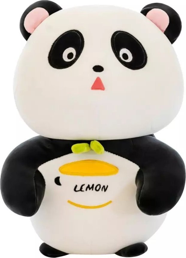 myHomelife Maskotka pluszak zawieszka mała panda lemon 23 cm