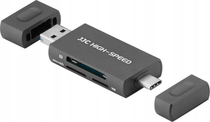Czytnik JJC Czytnik kart pamięci JJC USB / USB-C SD, NM i microSD (SDXC, SDHC)