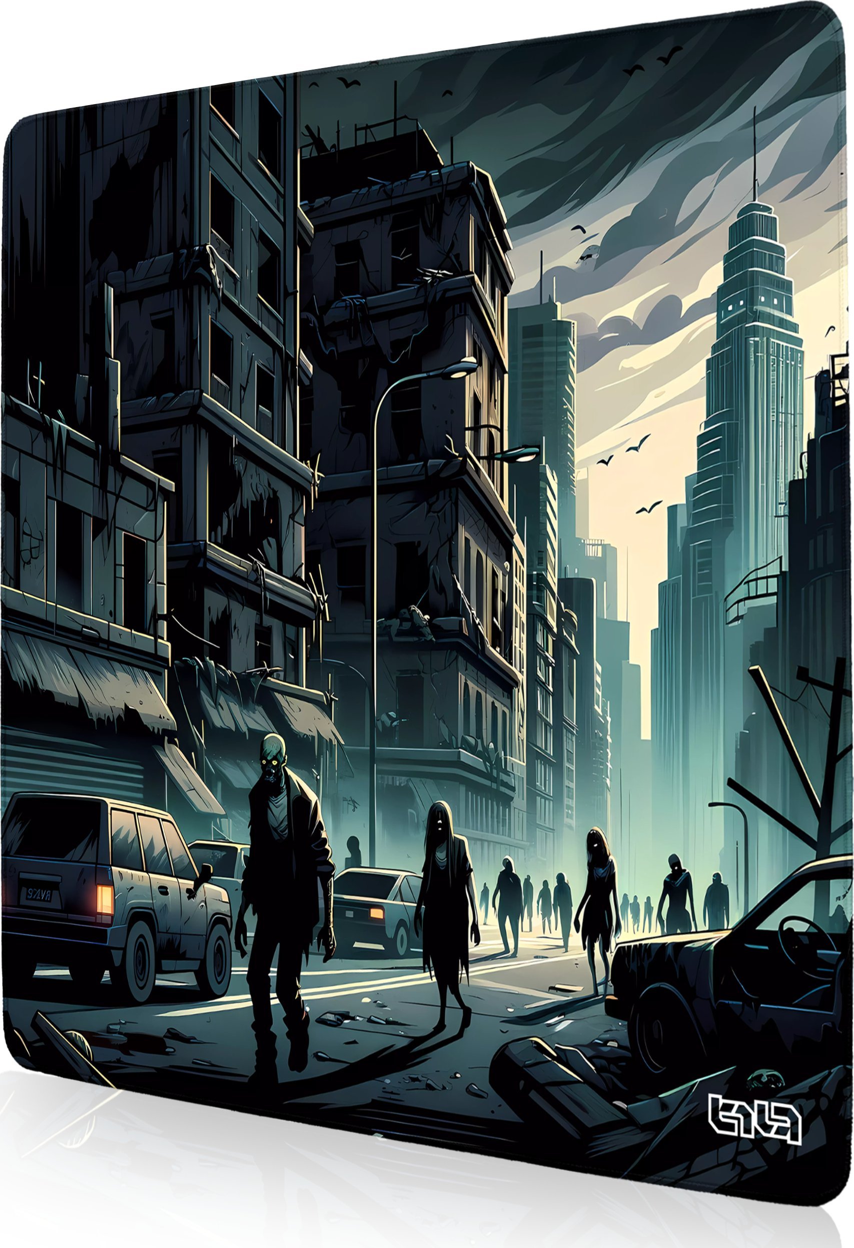 Podkładka Tilt DUŻA PODKŁADKA POD MYSZKĘ Miasto Żywych Trupów 30x30 TILT Wodoodporna