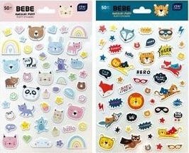 Naklejki puffy 50szt Friends