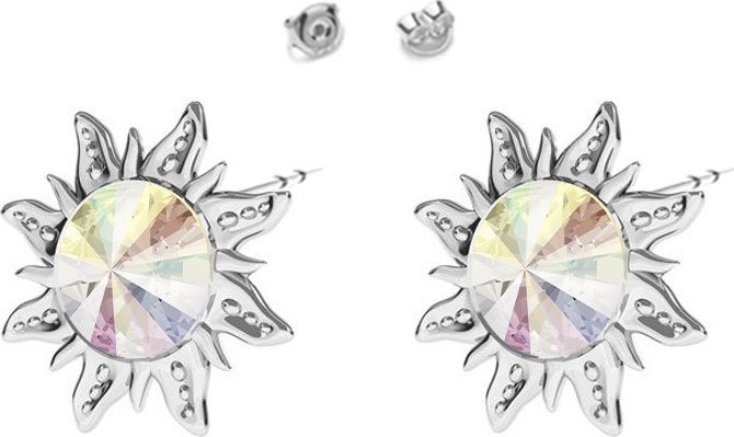 Radziszewska Jewellery Srebrne Kolczyki Słońce