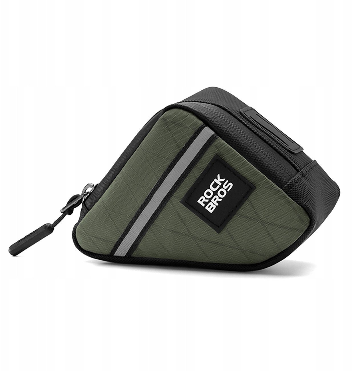 Torba trójkątna Rockbros na ramę rowerową 0,25 l - zielona