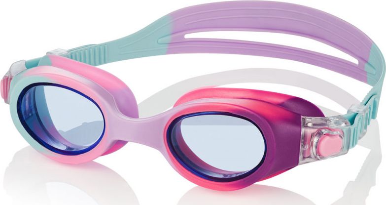 Aqua-Speed Okulary pływackie PEGAZ różowo-fioletowe