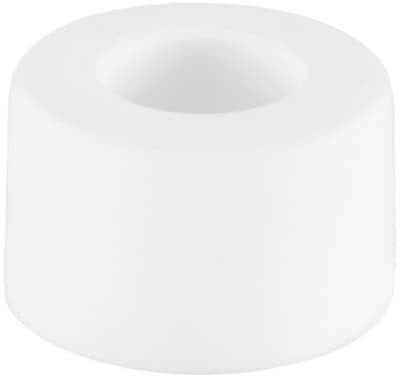 DOOR STOP 25N 40X25MM WHITE 1PCS