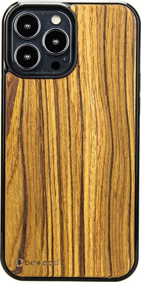 BeWood Drewniane Etui iPhone 13 Pro Max OLIWKA