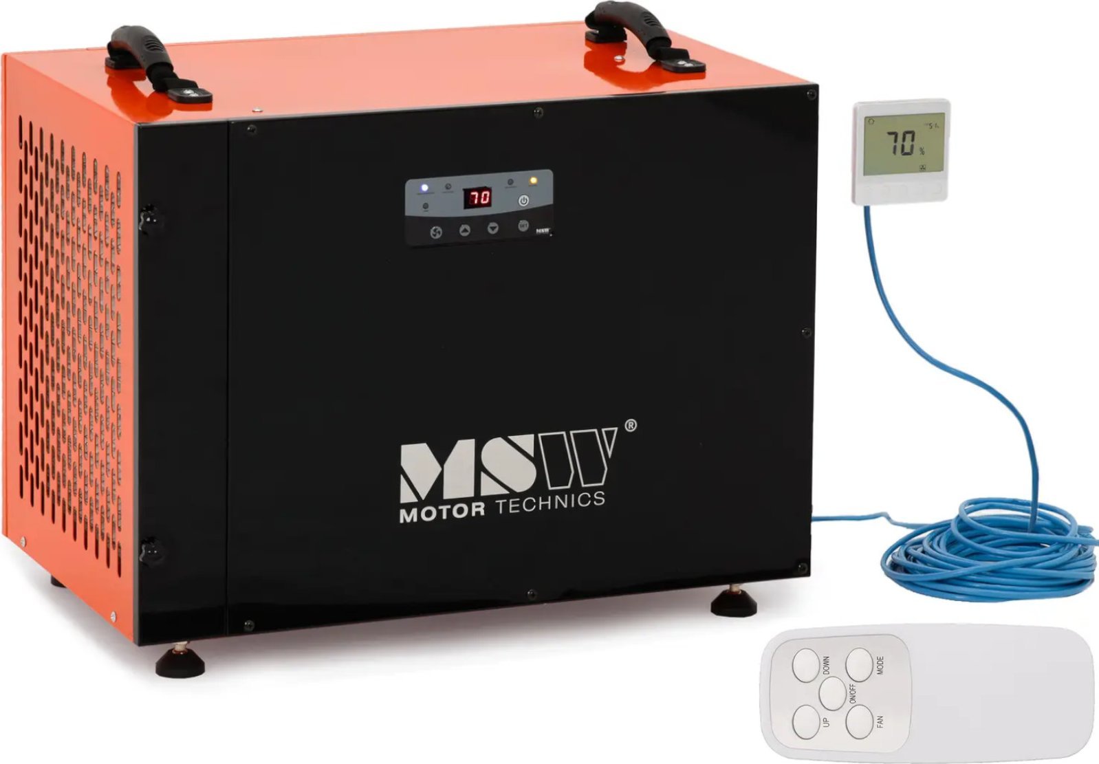 Osuszacz powietrza pochłaniacz wilgoci budowlany 550 m3/h do 120 m2 820 W Osuszacz powietrza pochłaniacz wilgoci budowlany 550 m3/h do 120 m2 820 W