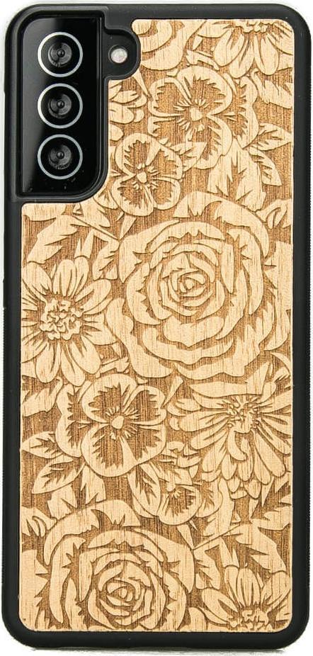 BeWood Drewniane Etui Samsung Galaxy S21 FE RÓŻE ANIEGRE