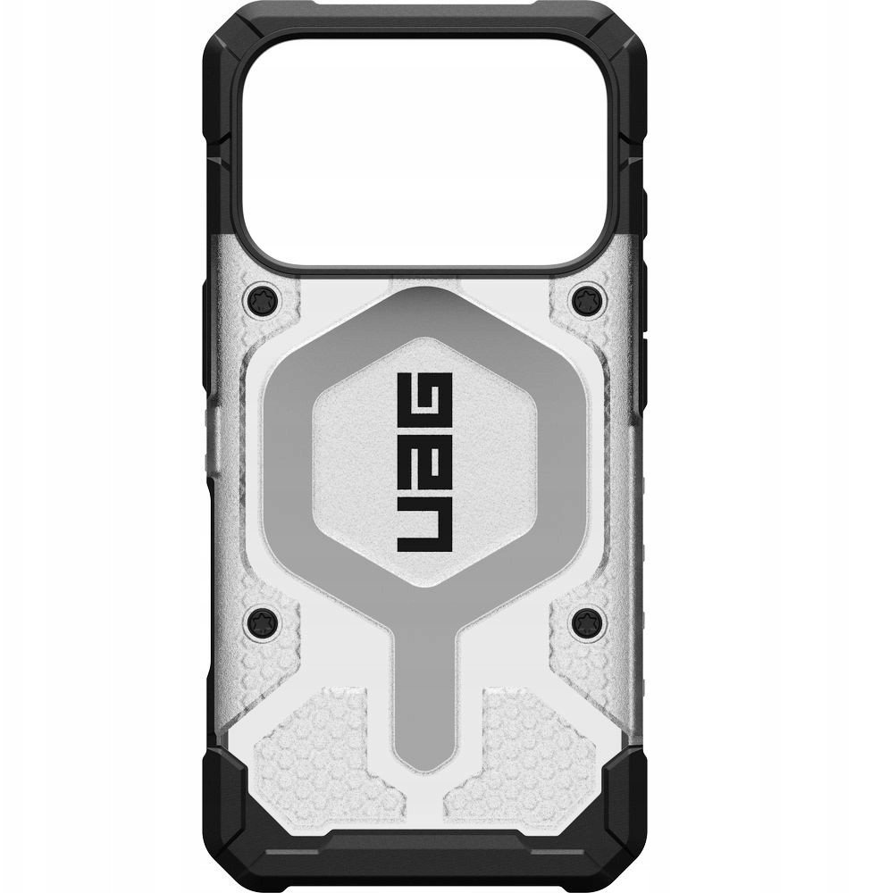 UAG Pathfinder Clear MagSafe - etui do iPhone 17 Pro kompatybilne z MagSafe (ice/silver)
