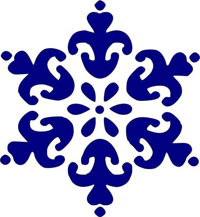 Szablon ornament 20x30cm