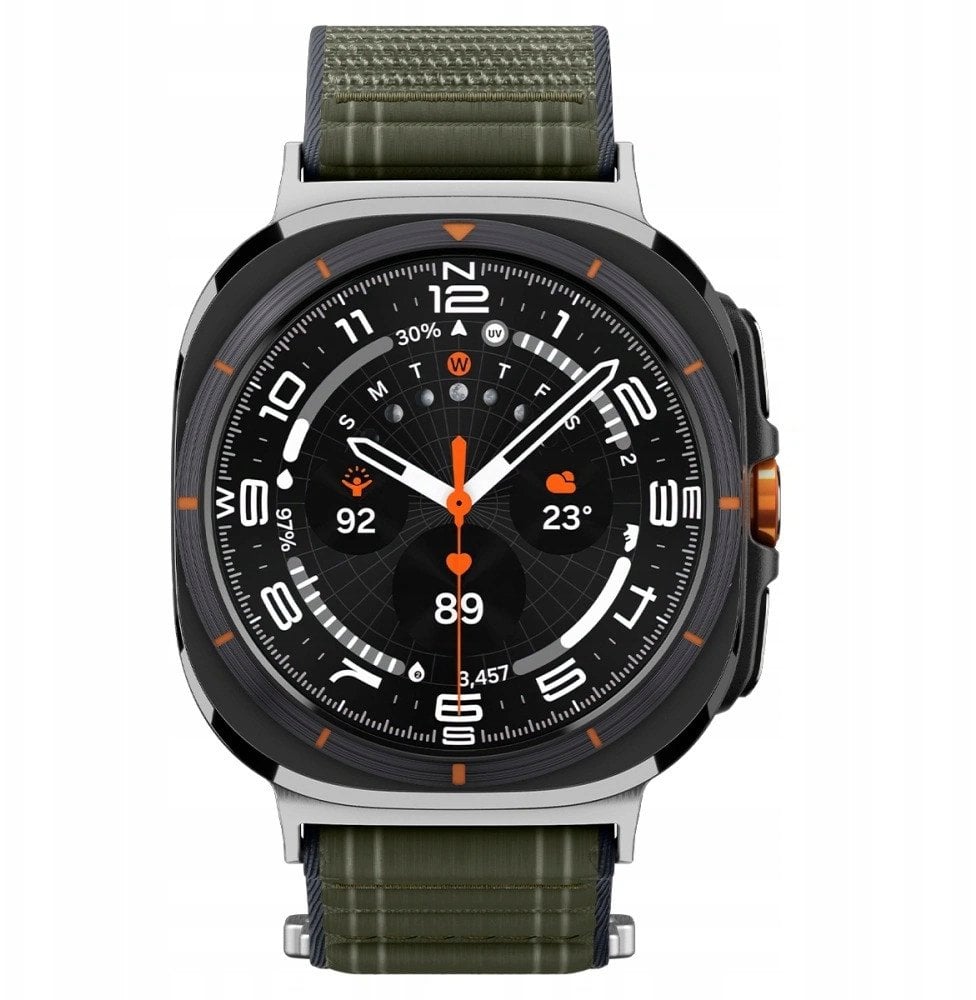 Pasek Spigen WBF0 Band Samsung Galaxy Watch Ultra 2024 / 2025 (47 Mm) Green