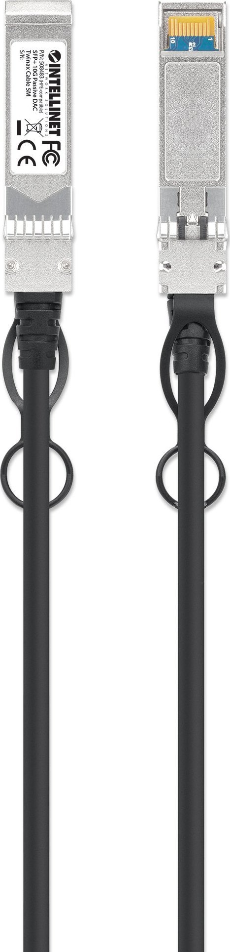 Intellinet Network Solutions Intellinet 508483 Łącze Twinax SFP+ 10G DAC pasywne, do urządzeń HPE, 5m