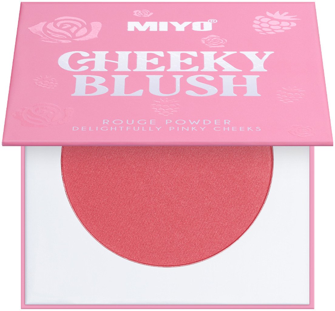 MIYO Girl Boss Róż roświetlający do policzków 5g Legally Strawberry (04)