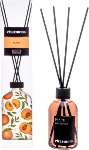 Dyfuzor zapachowy La Casa de los Aromas CHARMENS_Reed Difuser patyczki zapachowe Brzoskwinia 110ml