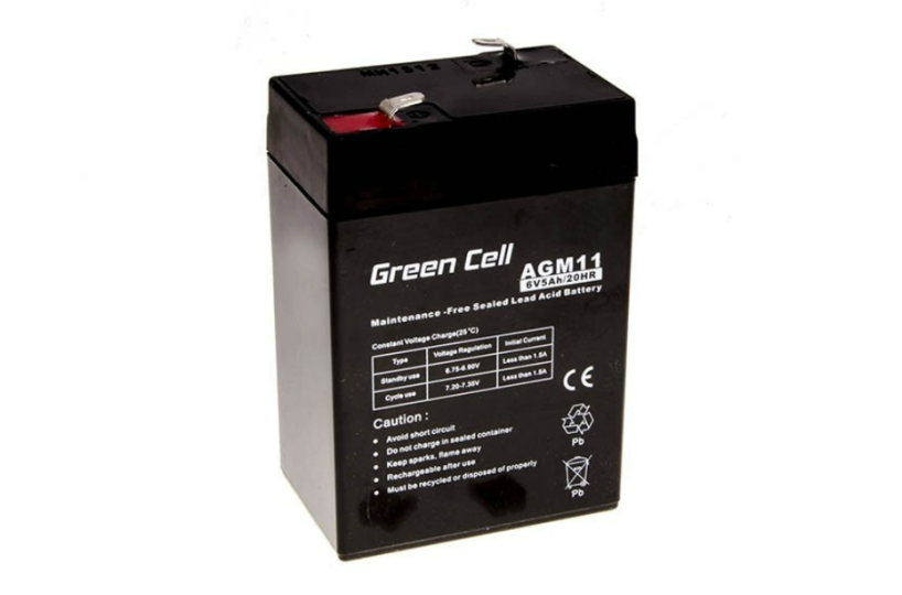 Green Cell Akumulator 6V/5Ah (AGM11)