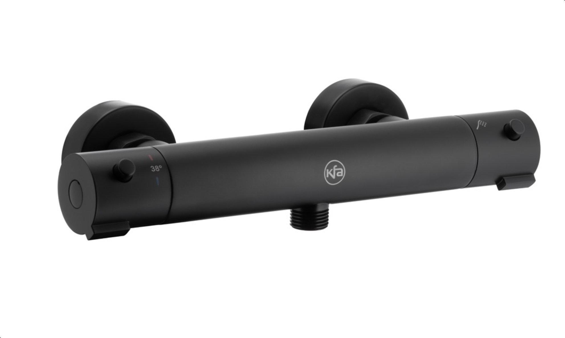 Bateria prysznicowa KFA Moza czarny (5736-010-81)