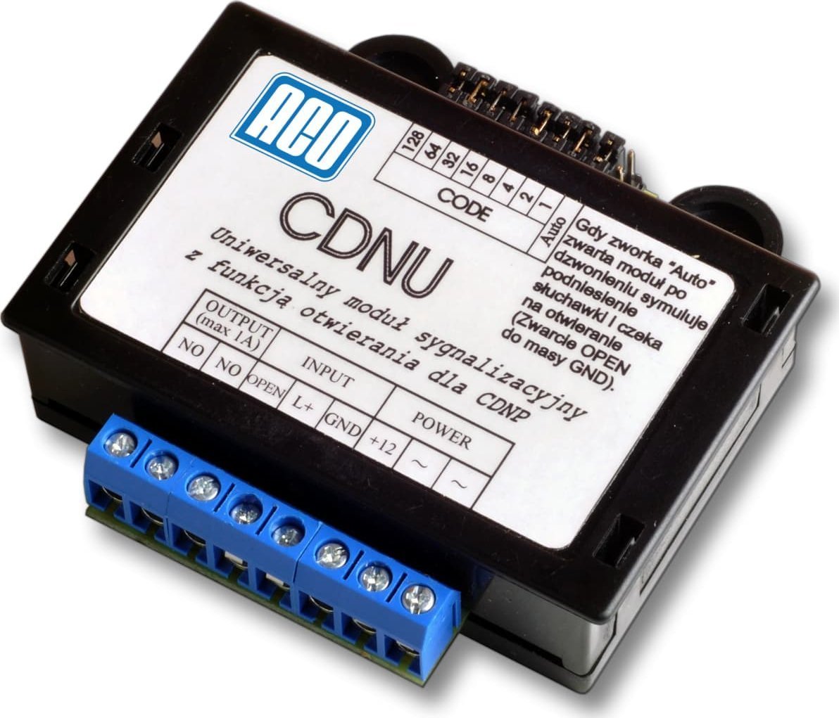 ACO ACO CDN-U Moduł sygnalizacyjny z funkcją automatycznego otwierania drzwi.