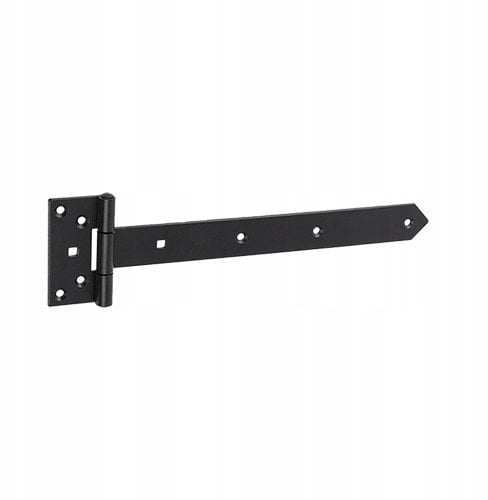 GATE HINGE ZB 300 300X45X90X3.0 BLACK