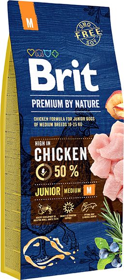 Brit Premium By Nature Junior M Medium 3kg