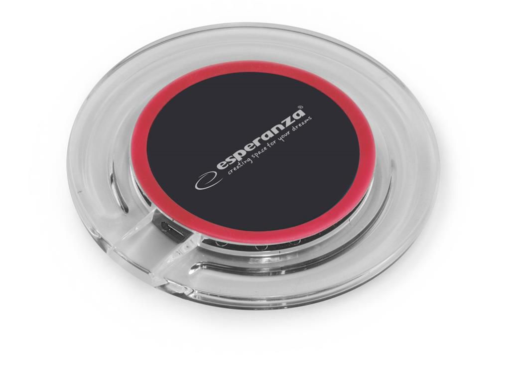 Ładowarka Esperanza Indukcyjna 1 A (EZ127KR - 5901299947456)