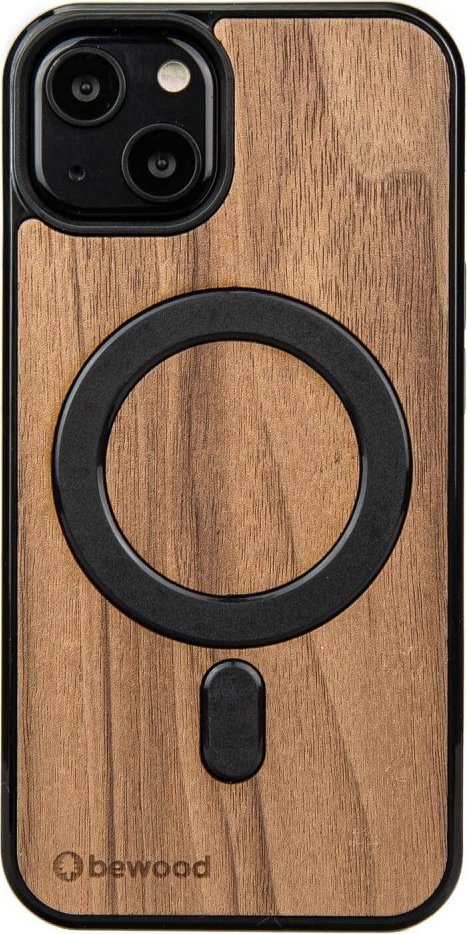 BeWood Drewniane Etui Bewood na iPhone 13 Orzech Amerykański MagSafe