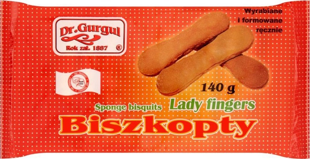 XXXXXXXX_Inny (Noname) Dr. Gurgul Biszkopty Lady Fingers 140 g
