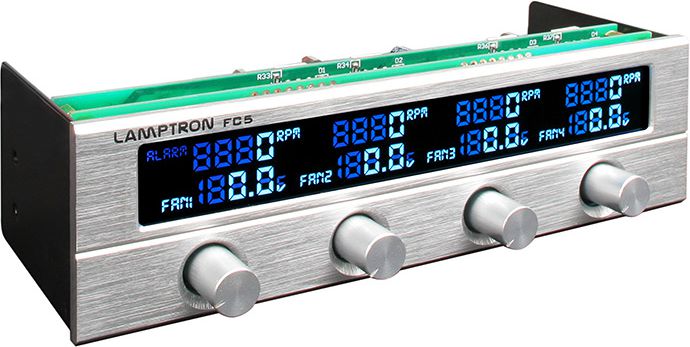 Lamptron Panel FC5 V2 Fan Controller 5,25" srebrny (LAMP-FC0052S)