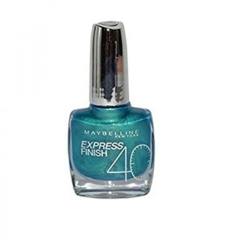 Maybelline Maybelline, Express Finish 40 Seconds, Nail Polish, Nr. 865, Turquoise Green, 10 ml For Women