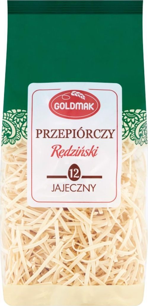Goldmak Goldmak Makaron Rędziński kluska z 12 jaj przepiórczych 250 g