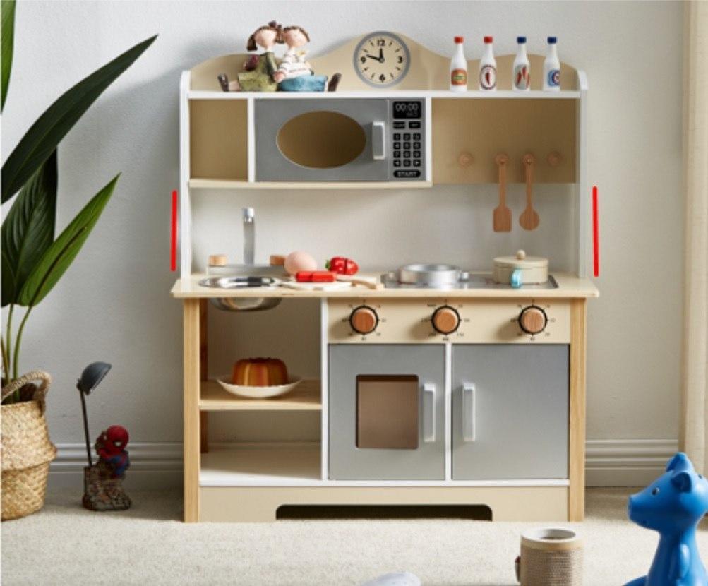 KIK LULILO Kuchnia drewniana MDF Kuketo + akcesoria