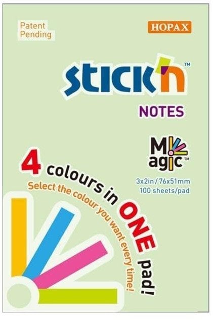 Notes samoprzylepny 51x76mm pastel mix 100K