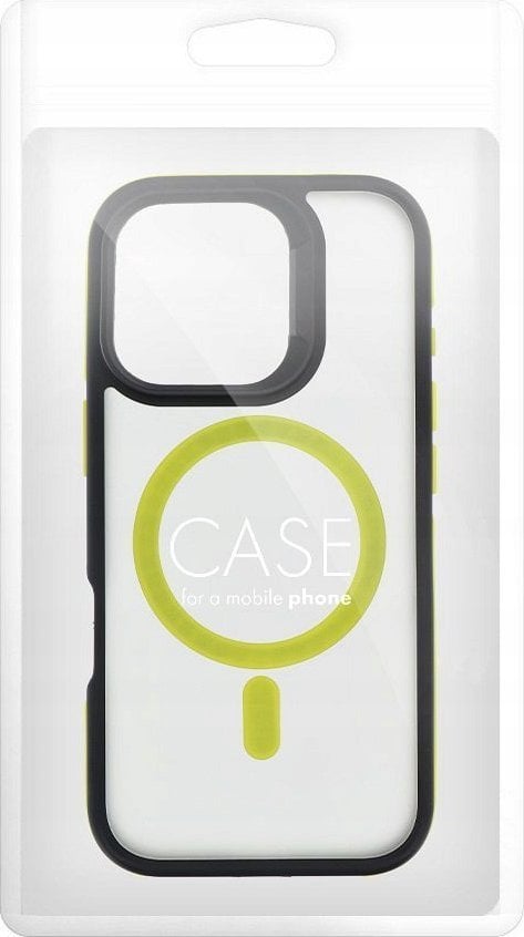 OEM Futerał NEO do IPHONE 16 kompatybilny z MagSafe żółty